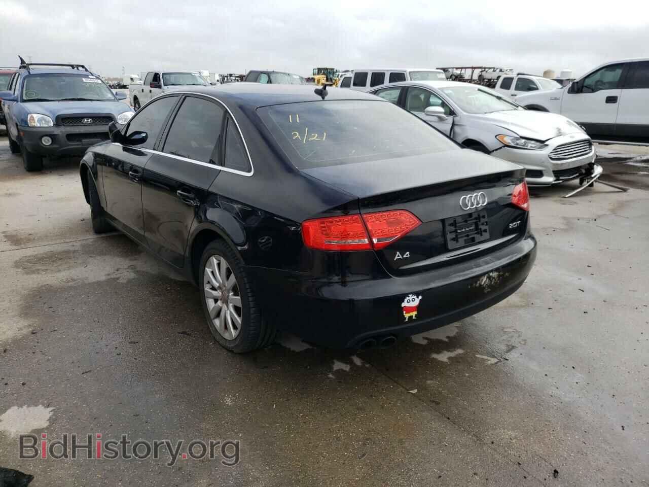 2011 AUDI A4 - VIN: WAUEFAFL2BN021429 - Фото 3