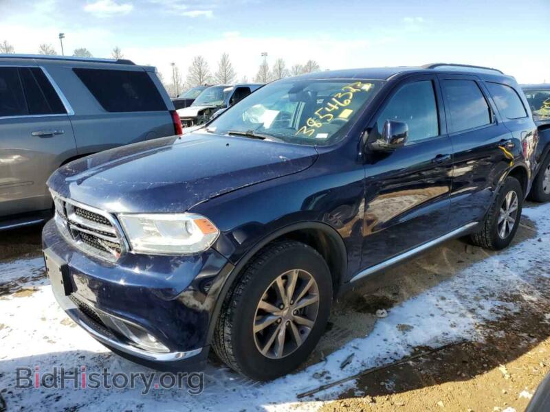 2016 Dodge DURANGO Durango LI (VIN 1C4RDJDG5GC433332) — фото 1 из 13, Copart, повреждение: передняя часть