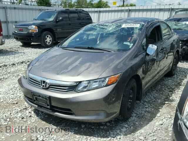 2012 HONDA CIVIC - VIN: 19XFB2F55CE032019 - Фото 2