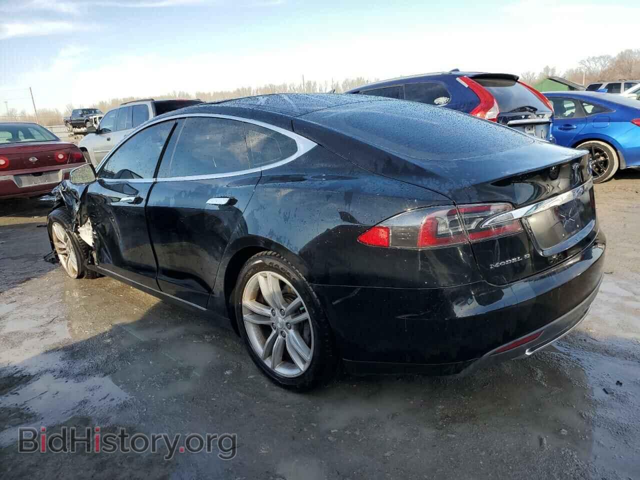 2014 TESLA MODEL S - VIN: 5YJSA1S13EFP42466 - Фото 2