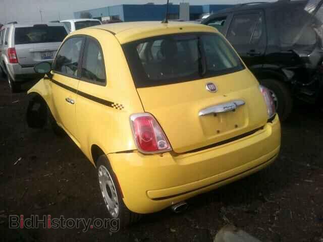 2012 FIAT 500 - VIN: 3C3CFFAR7CT330595 - Фото 3