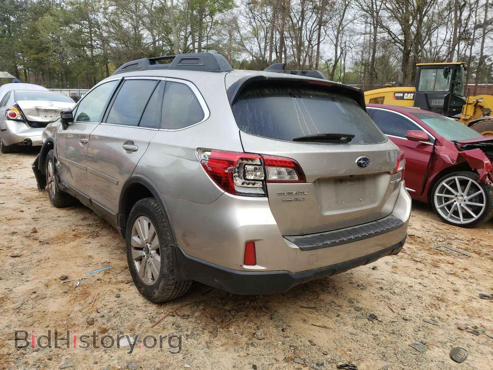 2016 SUBARU OUTBACK - VIN: 4S4BSBFC3G3334995 - Фото 3