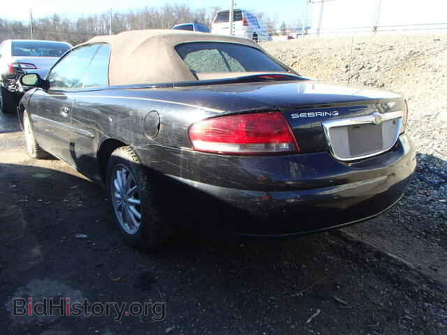 2003 CHRYSLER SEBRING - VIN: 1C3EL55T93N525499 - Фото 3