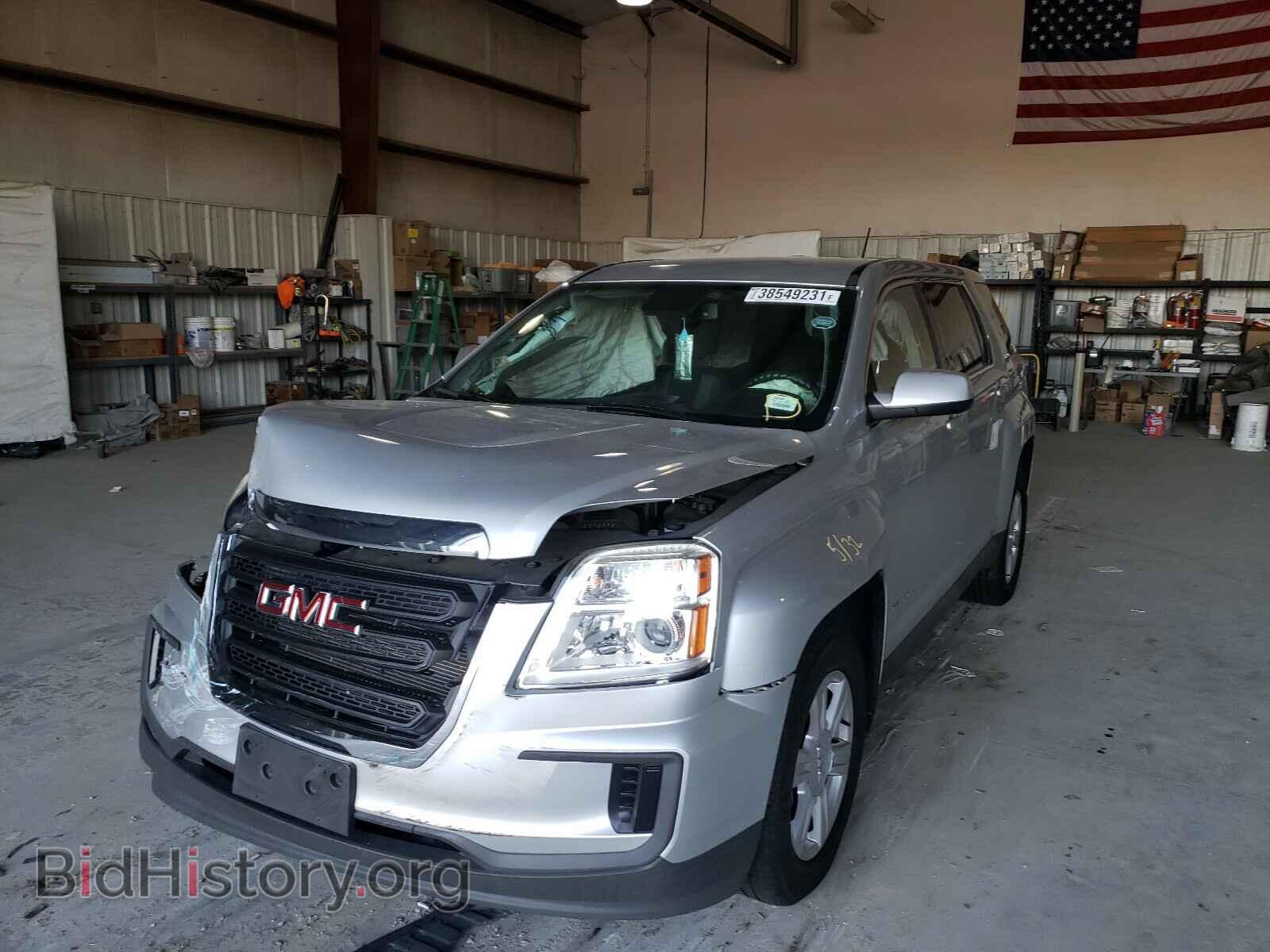 2016 GMC TERRAIN - VIN: 2GKALMEK1G6321144 - Фото 2