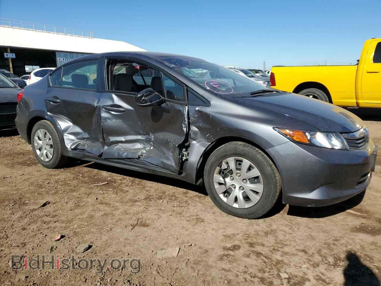 2012 HONDA CIVIC - VIN: 19XFB2F58CE048215 - Фото 4