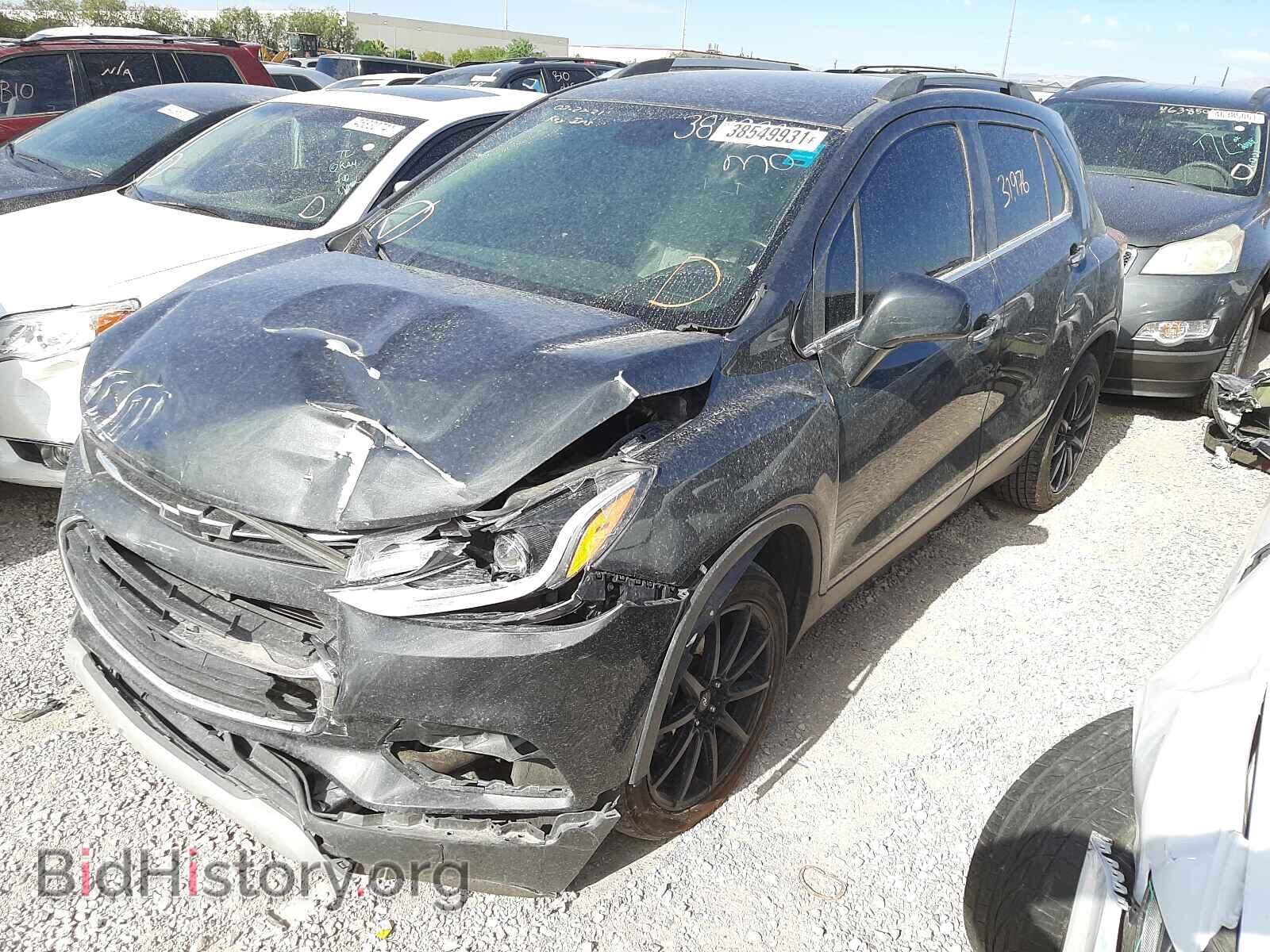 2019 CHEVROLET TRAX - VIN: 3GNCJLSB3KL212446 - Фото 2