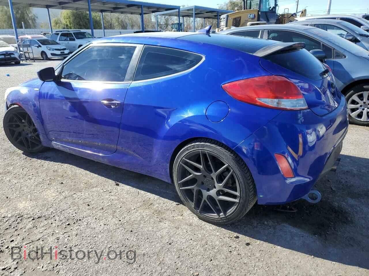 2012 HYUNDAI VELOSTER - VIN: KMHTC6AD2CU042753 - Фото 2