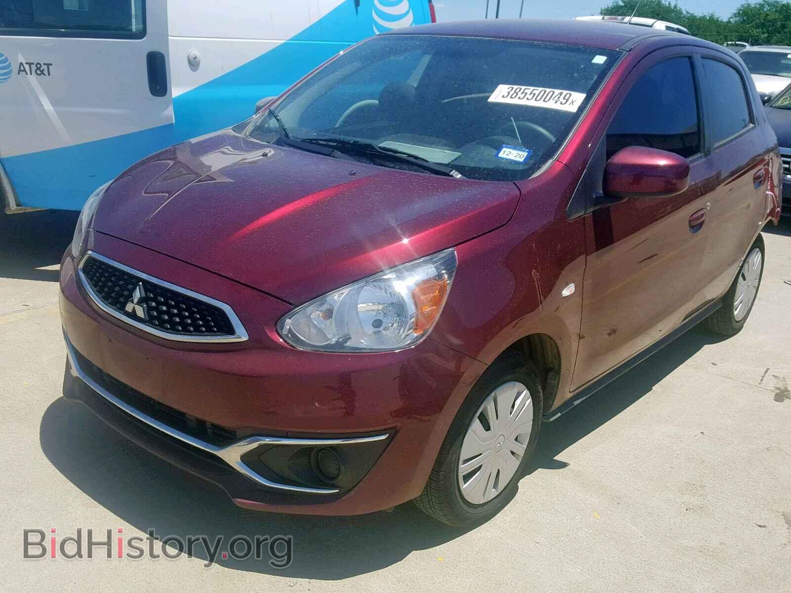 2019 MITSUBISHI MIRAGE - VIN: ML32A3HJ8KH001344 - Фото 2