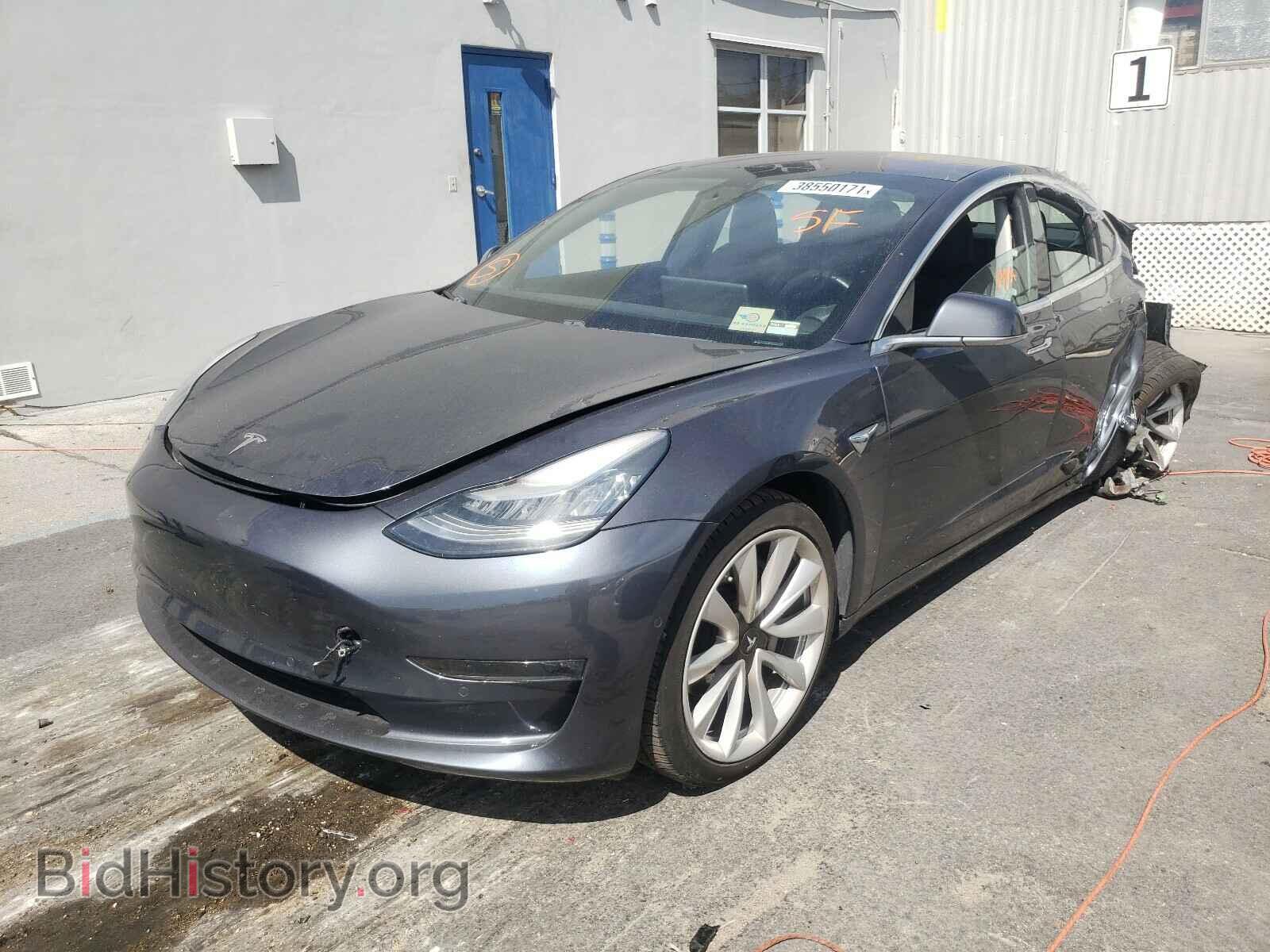 2018 TESLA MODEL 3 - VIN: 5YJ3E1EA1JF102142 - Фото 2