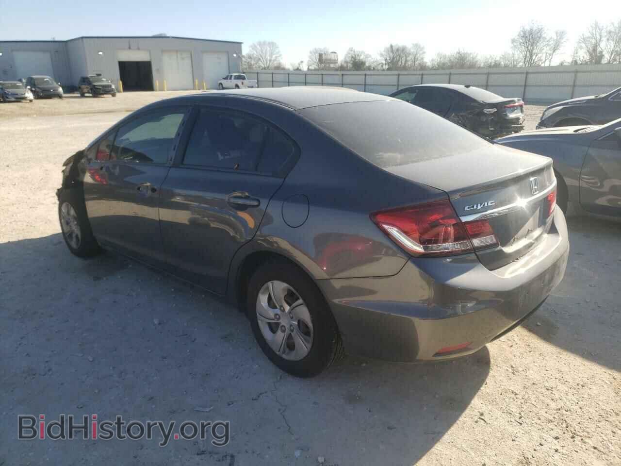 2013 HONDA CIVIC - VIN: 2HGFB2F52DH597366 - Фото 2