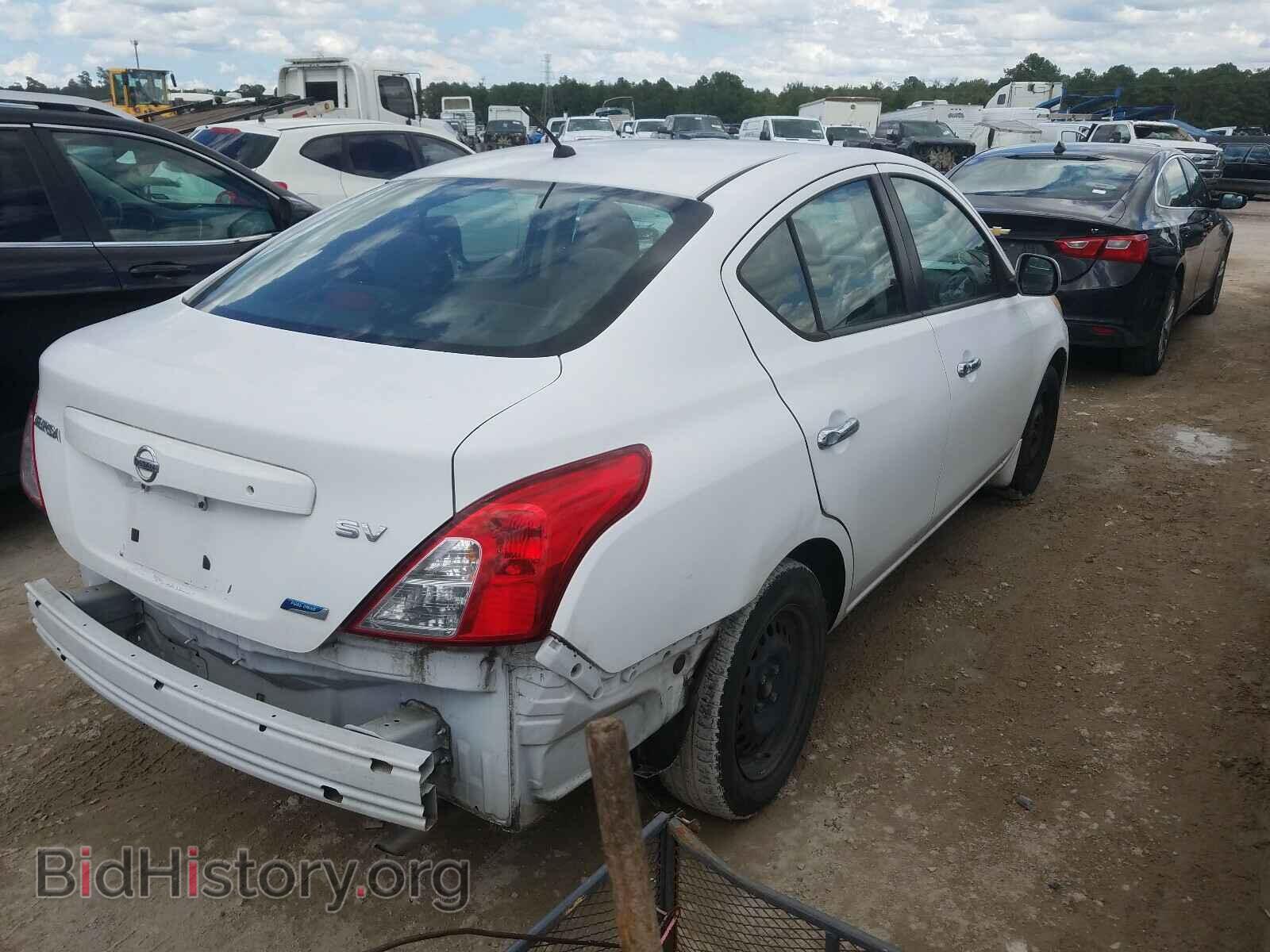 2012 NISSAN VERSA - VIN: 3N1CN7AP2CL905482 - Фото 4