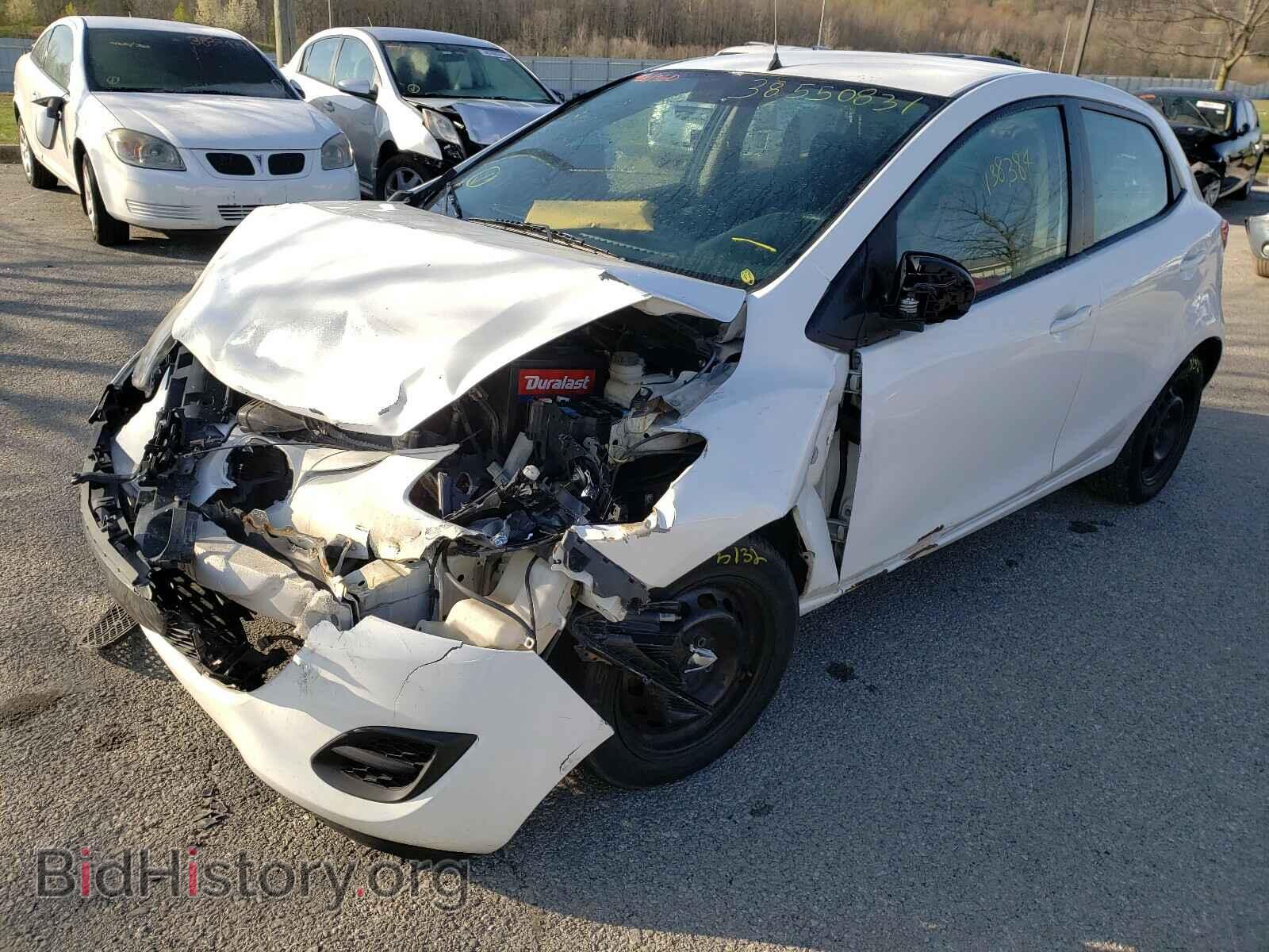 2014 MAZDA 2 - VIN: JM1DE1KY6E0187330 - Фото 2