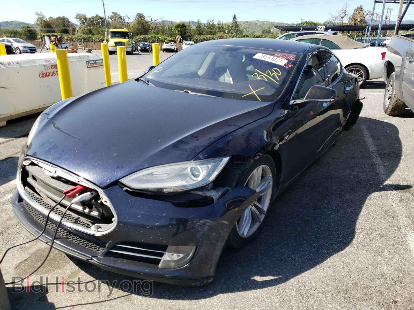 2013 TESLA MODEL S - VIN: 5YJSA1CN5DFP06794 - Photo 2