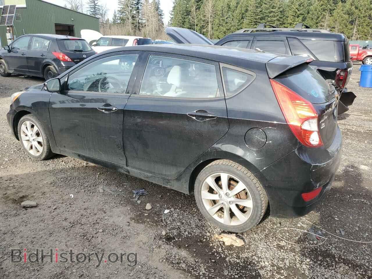 2013 HYUNDAI ACCENT - VIN: KMHCU5AE6DU104978 - Фото 2
