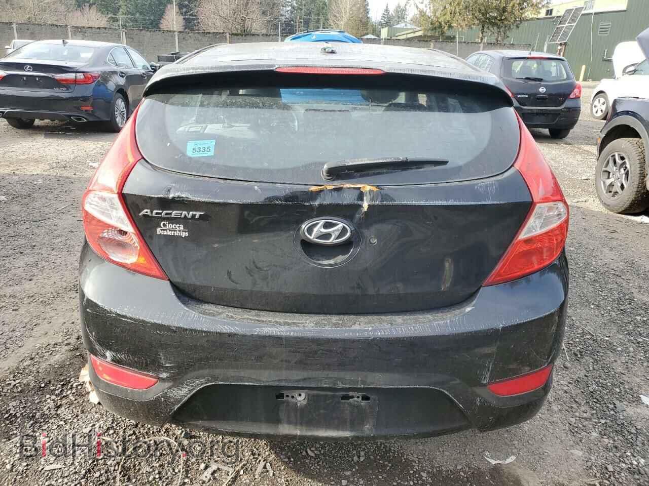 2013 HYUNDAI ACCENT - VIN: KMHCU5AE6DU104978 - Фото 6