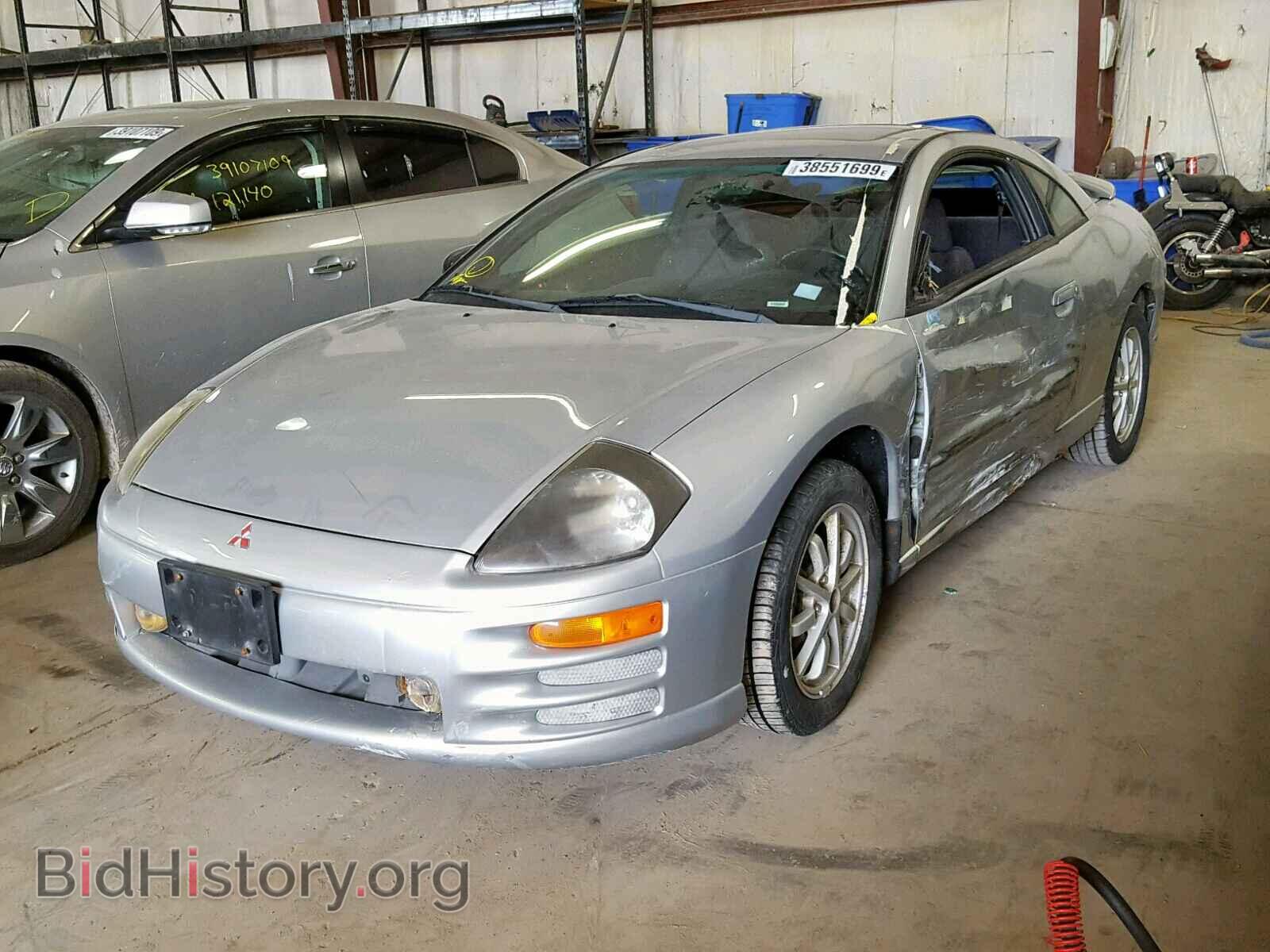 2000 MITSUBISHI ECLIPSE - VIN: 4A3AC44G0YE144539 - Photo 2
