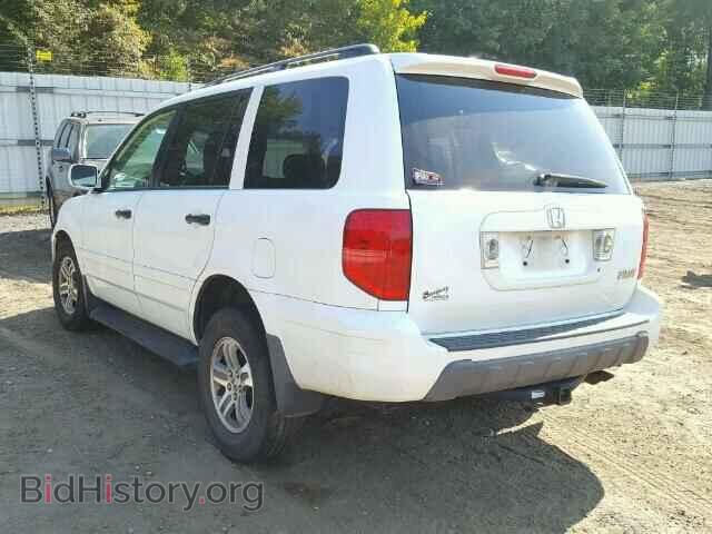 2005 HONDA PILOT - VIN: 5FNYF18425B011587 - Фото 3