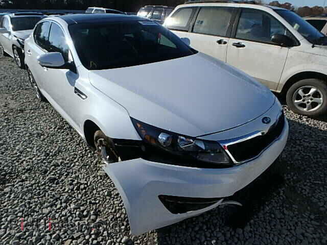 2013 Kia OPTIMA Optima EX (VIN 5XXGN4A79DG259433) — фото 1 из 10, Copart, повреждение: передняя часть