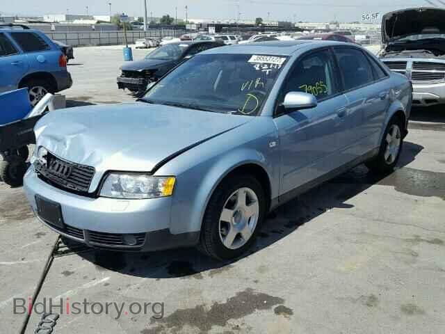 2002 AUDI A4 - VIN: WAULC68E62A122606 - Фото 2