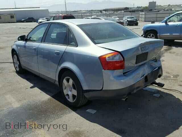 2002 AUDI A4 - VIN: WAULC68E62A122606 - Фото 3