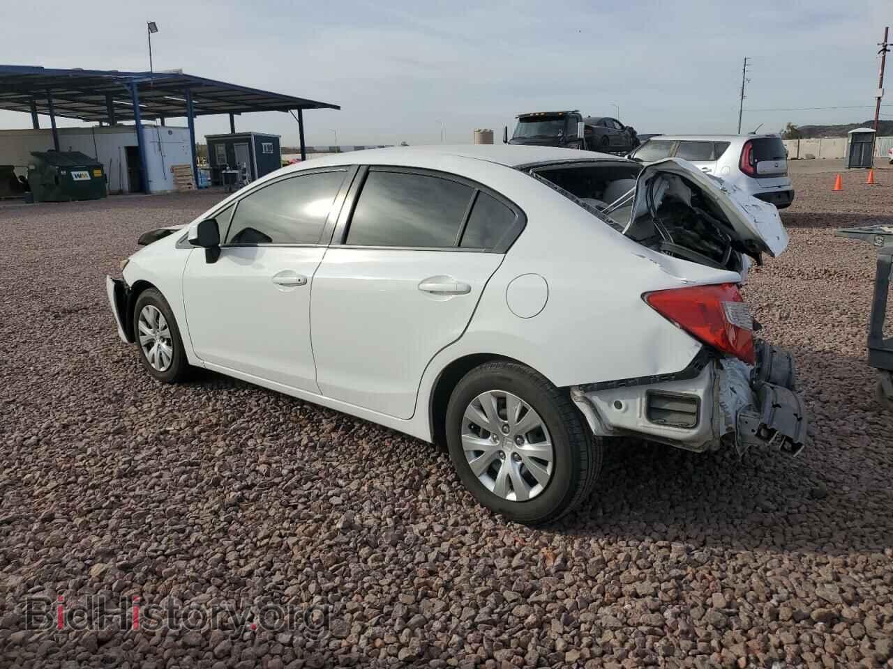2012 HONDA CIVIC - VIN: 2HGFB2F59CH608149 - Photo 2