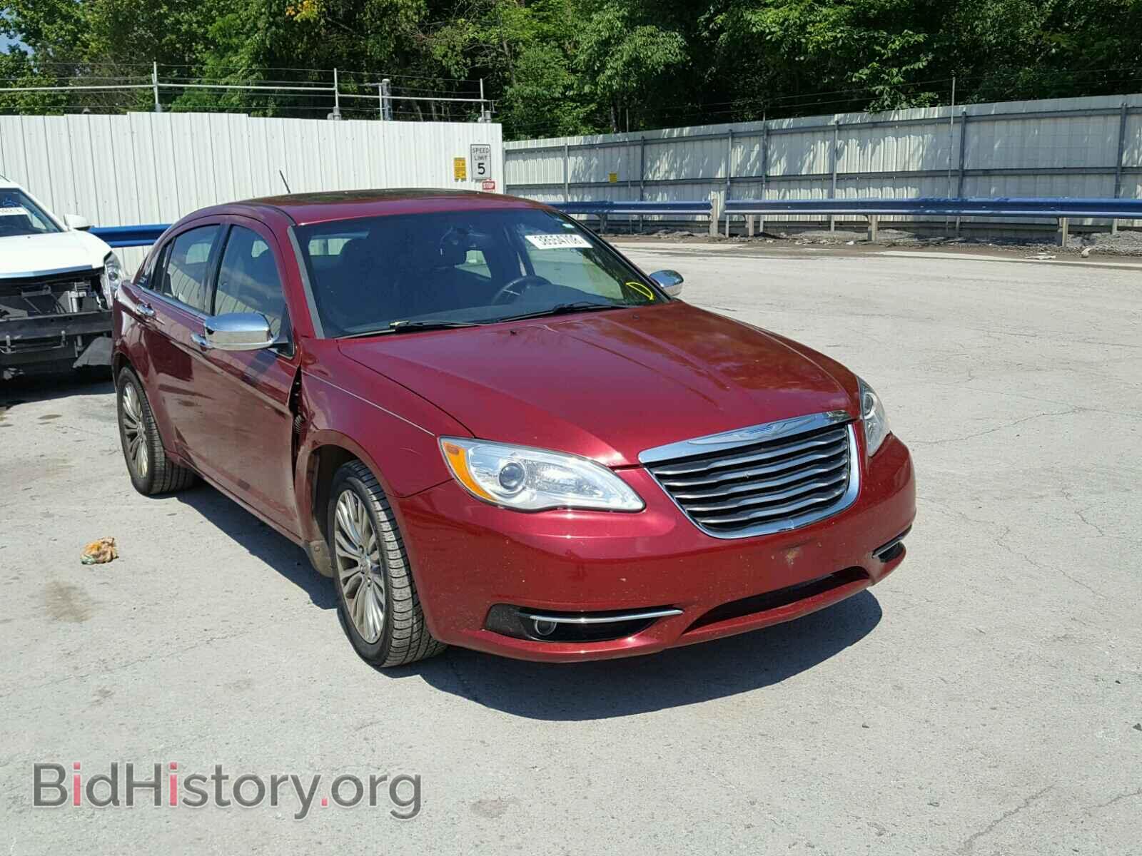 Фотография 1C3CCBCB7CN278466 - CHRYSLER 200 2012
