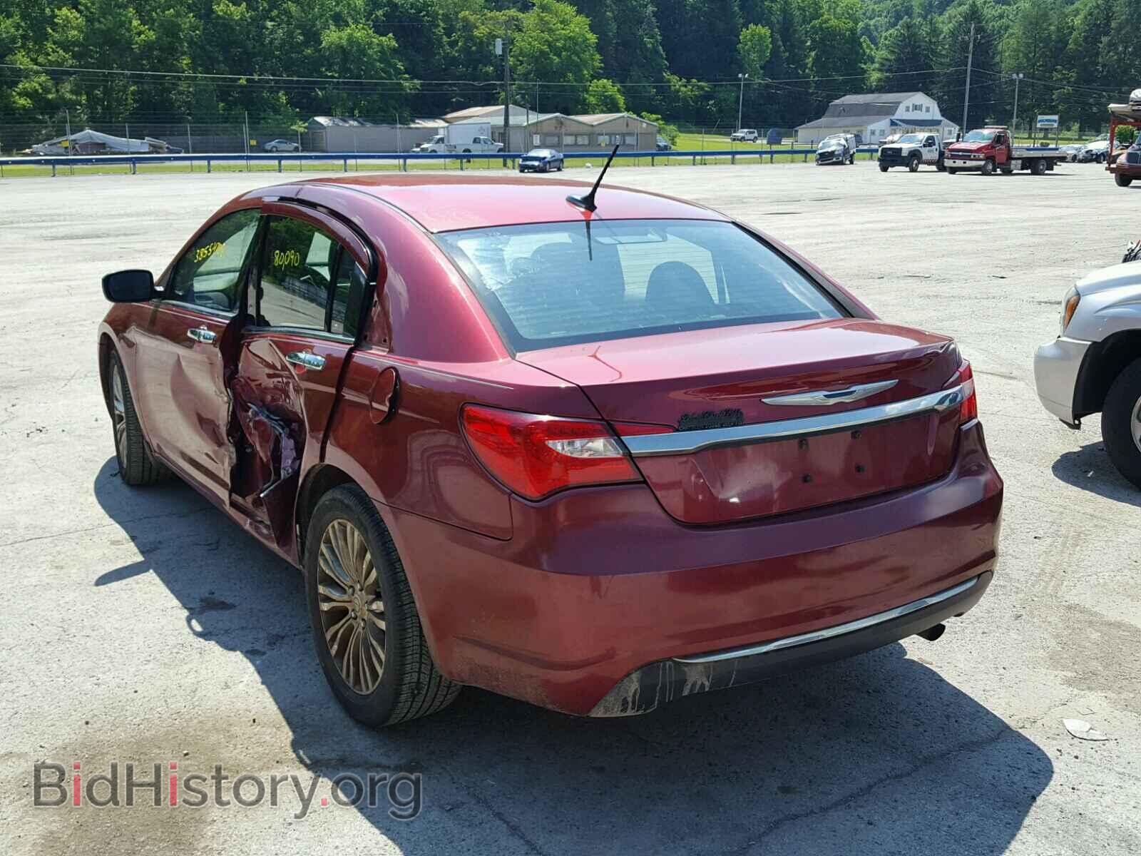 2012 CHRYSLER 200 - VIN: 1C3CCBCB7CN278466 - Фото 3