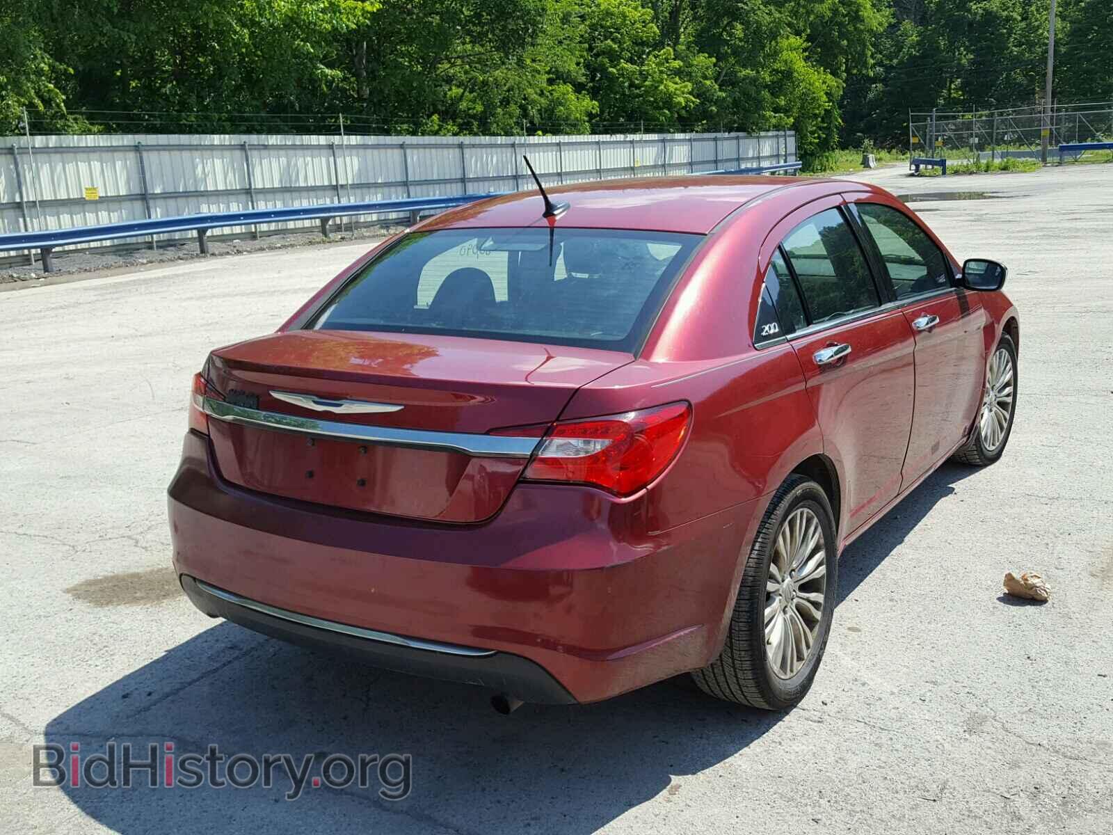2012 CHRYSLER 200 - VIN: 1C3CCBCB7CN278466 - Фото 4