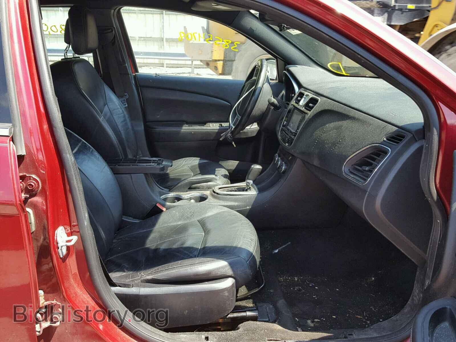 2012 CHRYSLER 200 - VIN: 1C3CCBCB7CN278466 - Фото 5