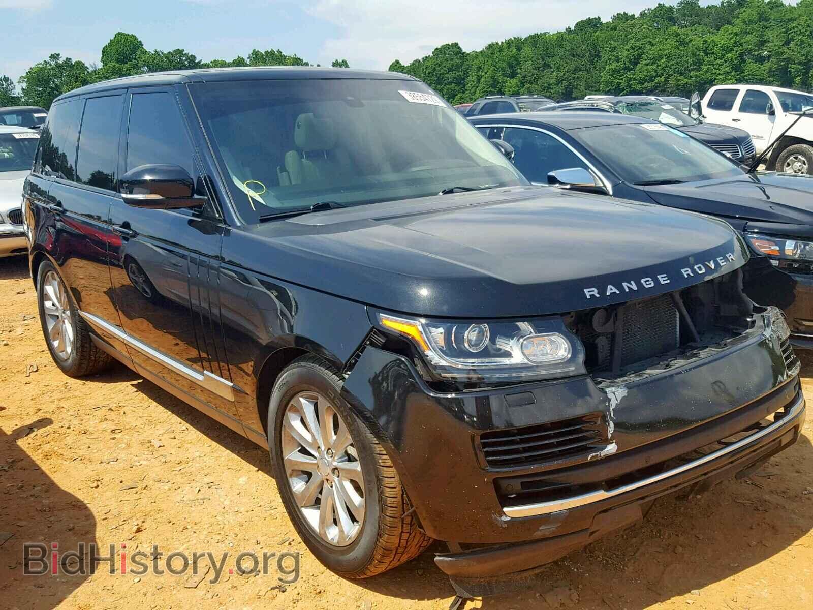 Photo SALGS2VFXFA215978 - LAND ROVER RANGE ROVE 2015