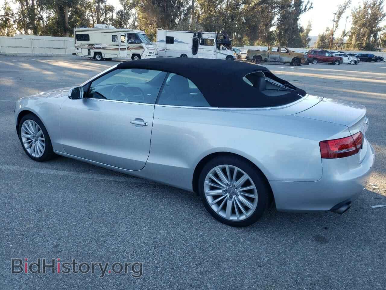 2012 AUDI A5 - VIN: WAULFAFH2CN001539 - Фото 2