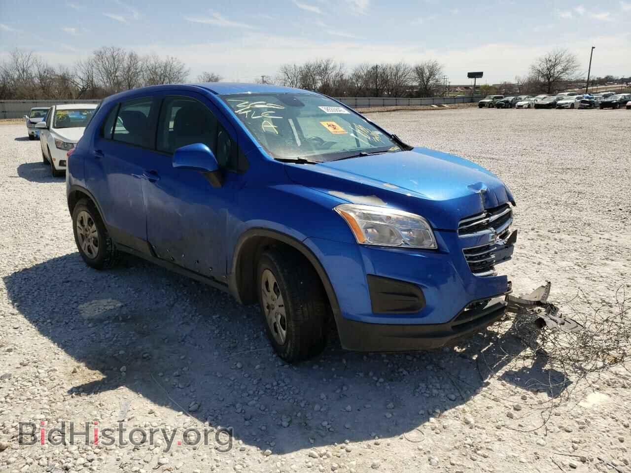 Фотография KL7CJKSB8FB078346 - CHEVROLET TRAX 2015