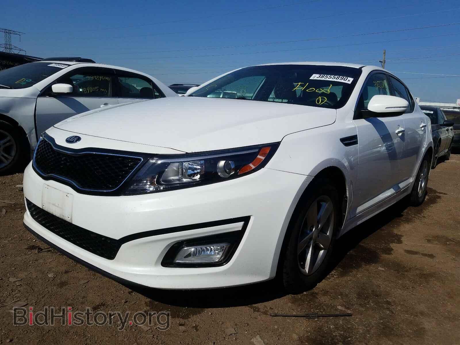 2015 KIA OPTIMA - VIN: 5XXGM4A76FG359804 - Фото 2