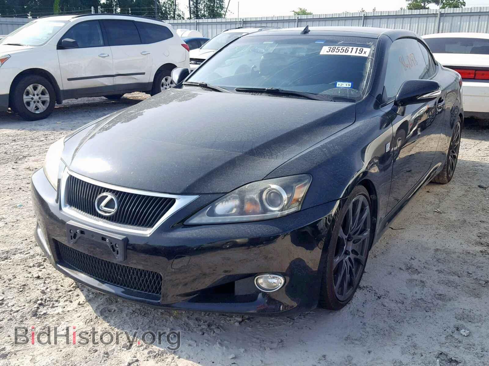 2011 LEXUS IS - VIN: JTHFE2C24B2505887 - Фото 2