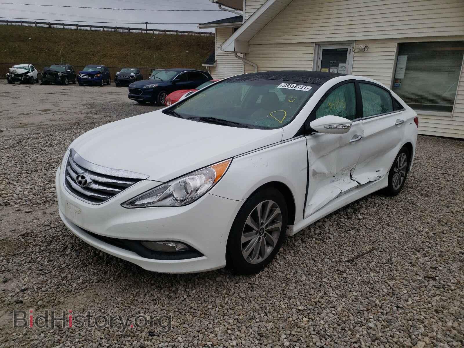 2014 HYUNDAI SONATA - VIN: 5NPEC4AC7EH905181 - Фото 2