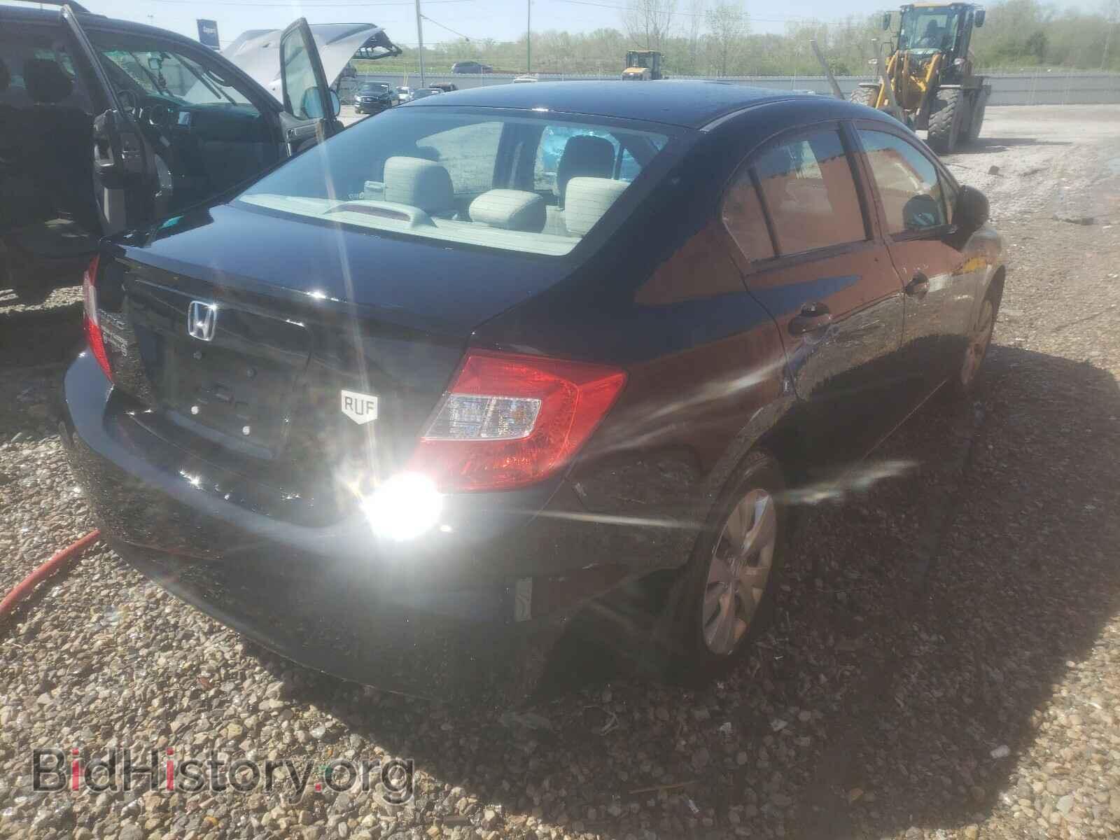 2012 HONDA CIVIC - VIN: 19XFB2E53CE048673 - Фото 4
