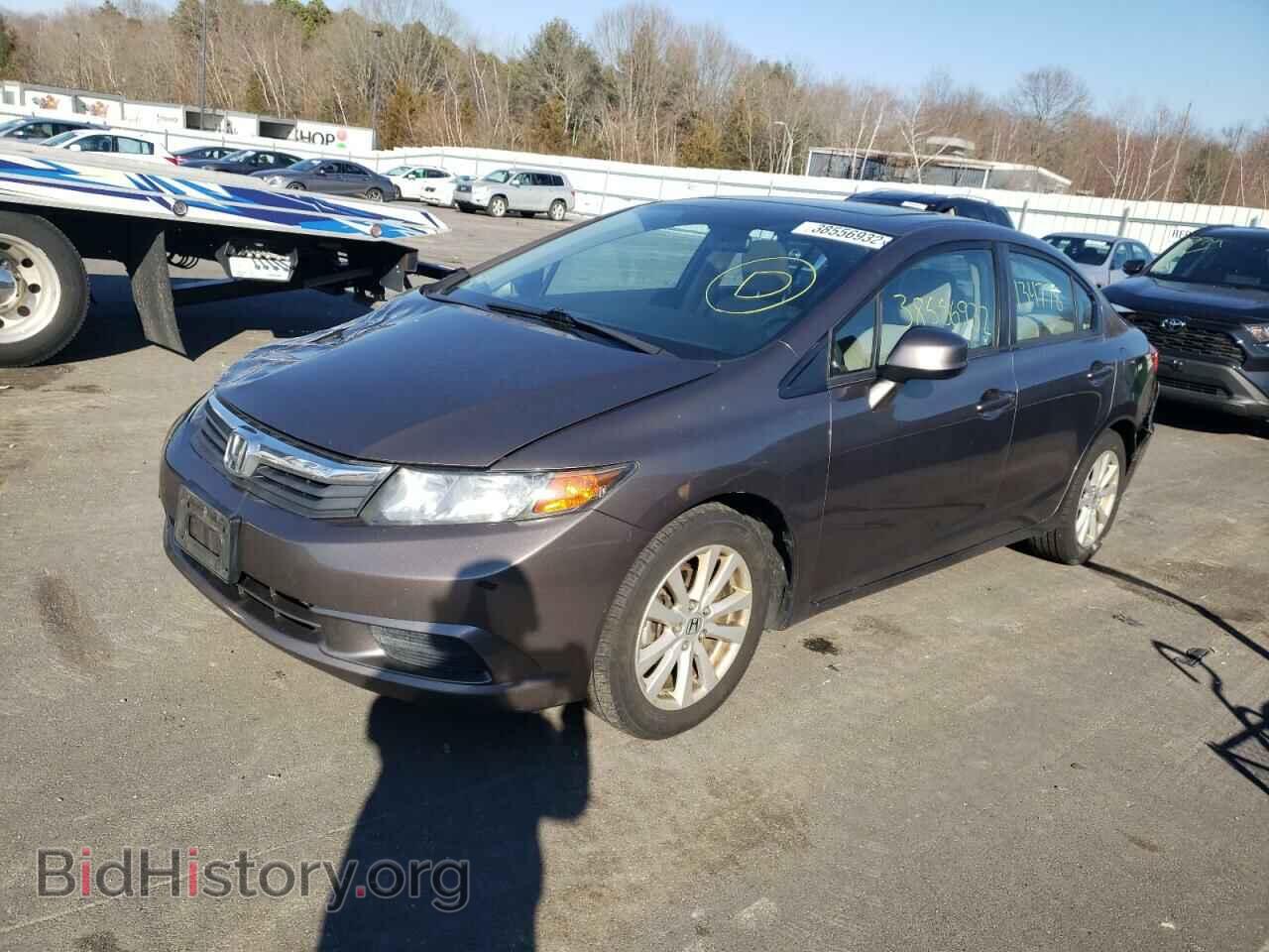 2012 HONDA CIVIC - VIN: 2HGFB2F84CH530860 - Фото 2