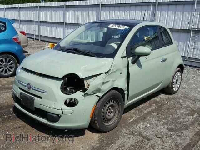 2012 FIAT 500 - VIN: 3C3CFFAR6CT382753 - Фото 2