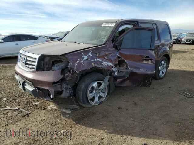 Фотография 5FNYF4H51FB007686 - HONDA PILOT 2015