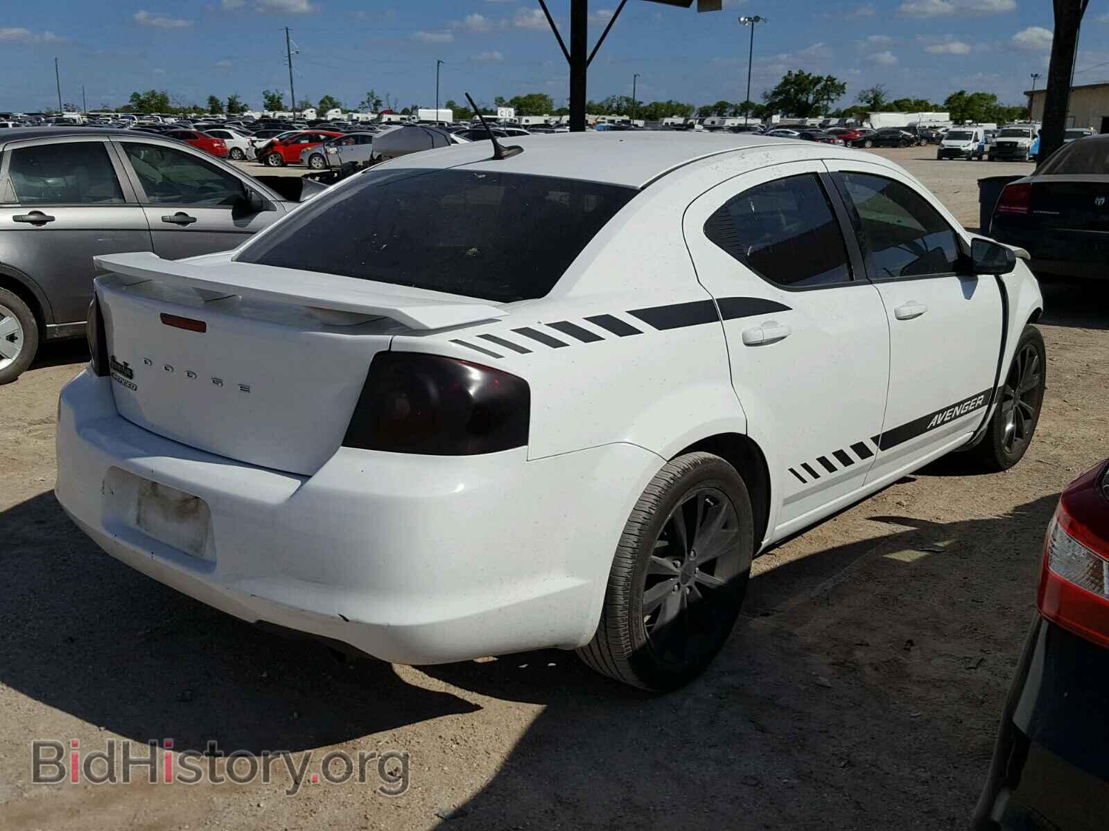 2014 DODGE AVENGER - VIN: 1C3CDZAB3EN155517 - Фото 4