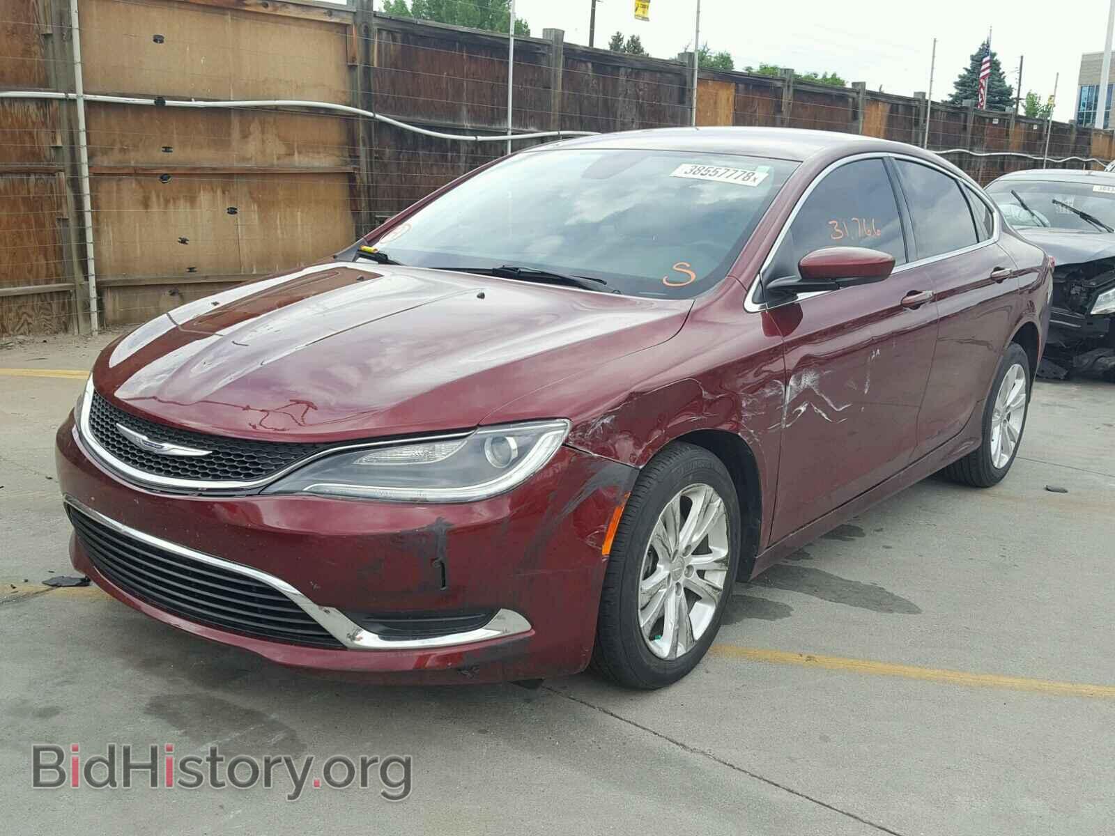 2016 CHRYSLER 200 - VIN: 1C3CCCABXGN196066 - Фото 2