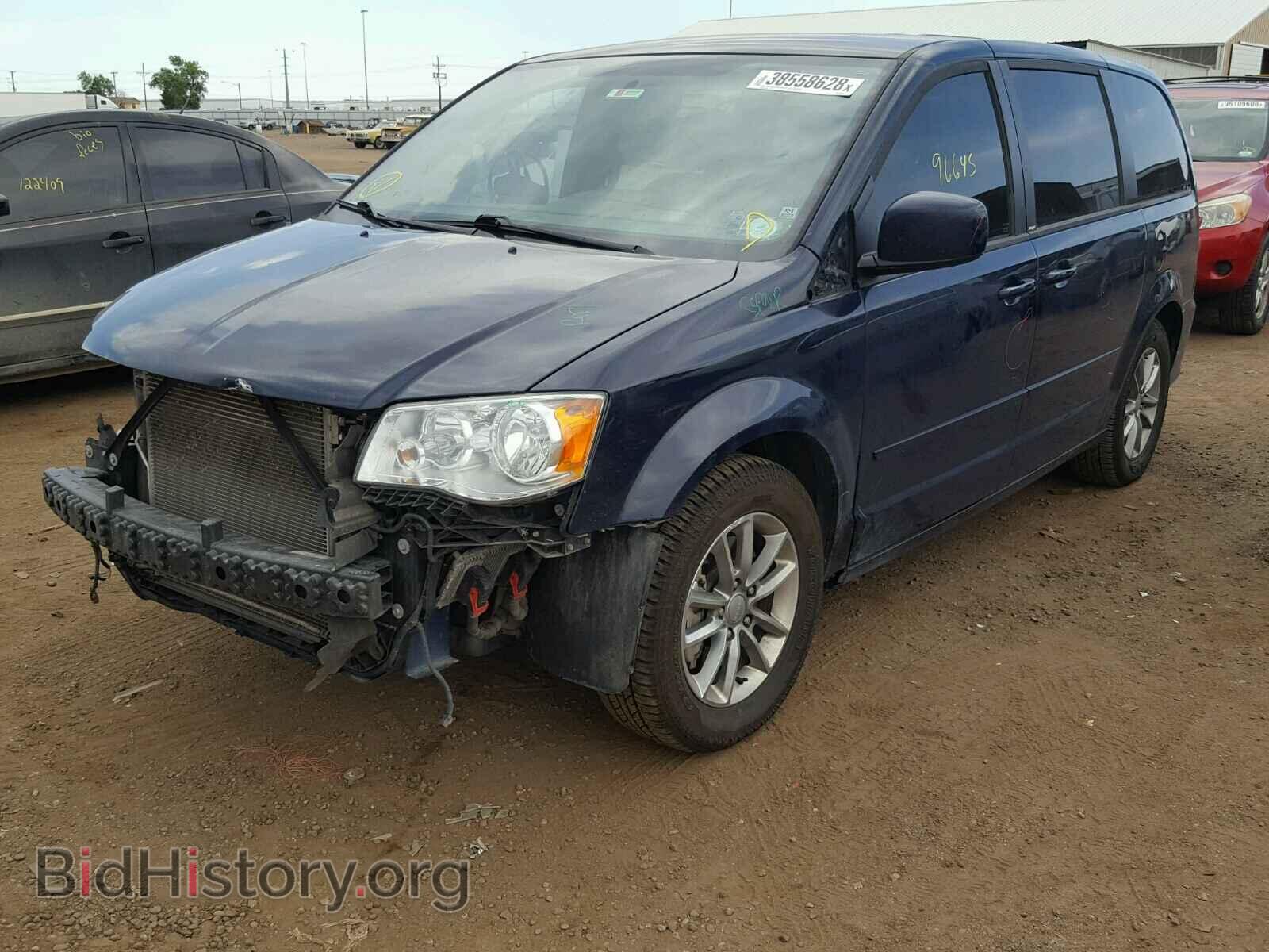 2013 DODGE CARAVAN - VIN: 2C4RDGEG2DR810087 - Фото 2