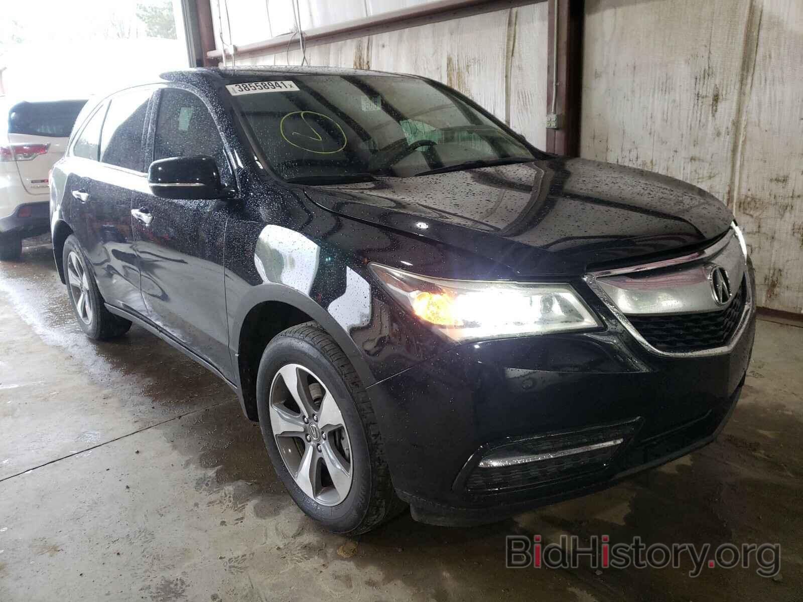 Photo 5FRYD3H27EB012913 - ACURA MDX 2014