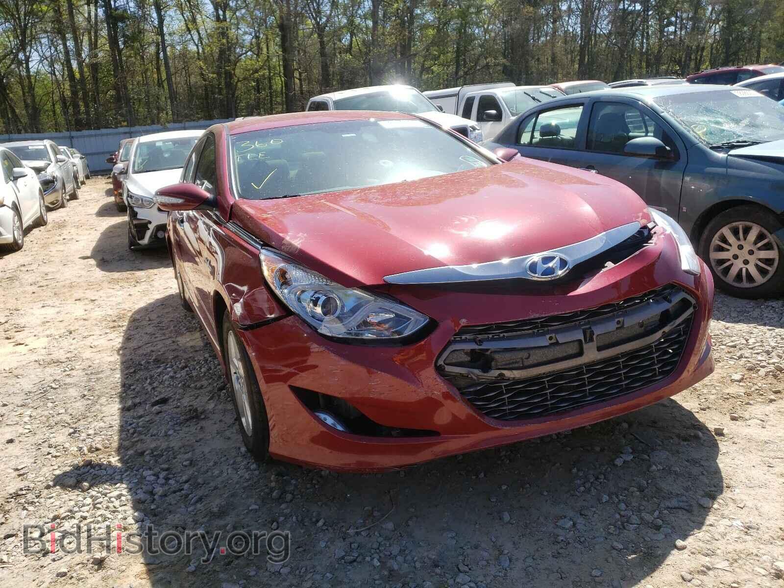 Фотография KMHEC4A49CA044028 - HYUNDAI SONATA 2012