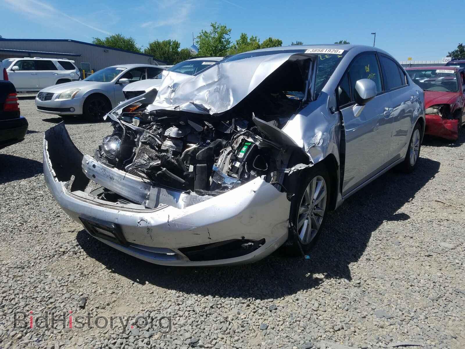 2012 HONDA CIVIC - VIN: 19XFB2F97CE337945 - Фото 2