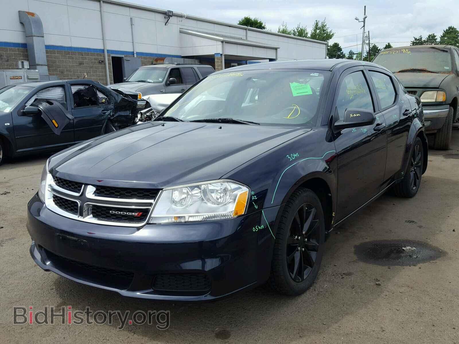 2012 DODGE AVENGER - VIN: 1C3CDZAB3CN207290 - Фото 2