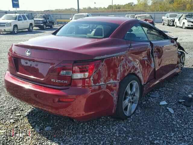 2011 LEXUS IS250 - VIN: JTHFF2C25B2519763 - Фото 4