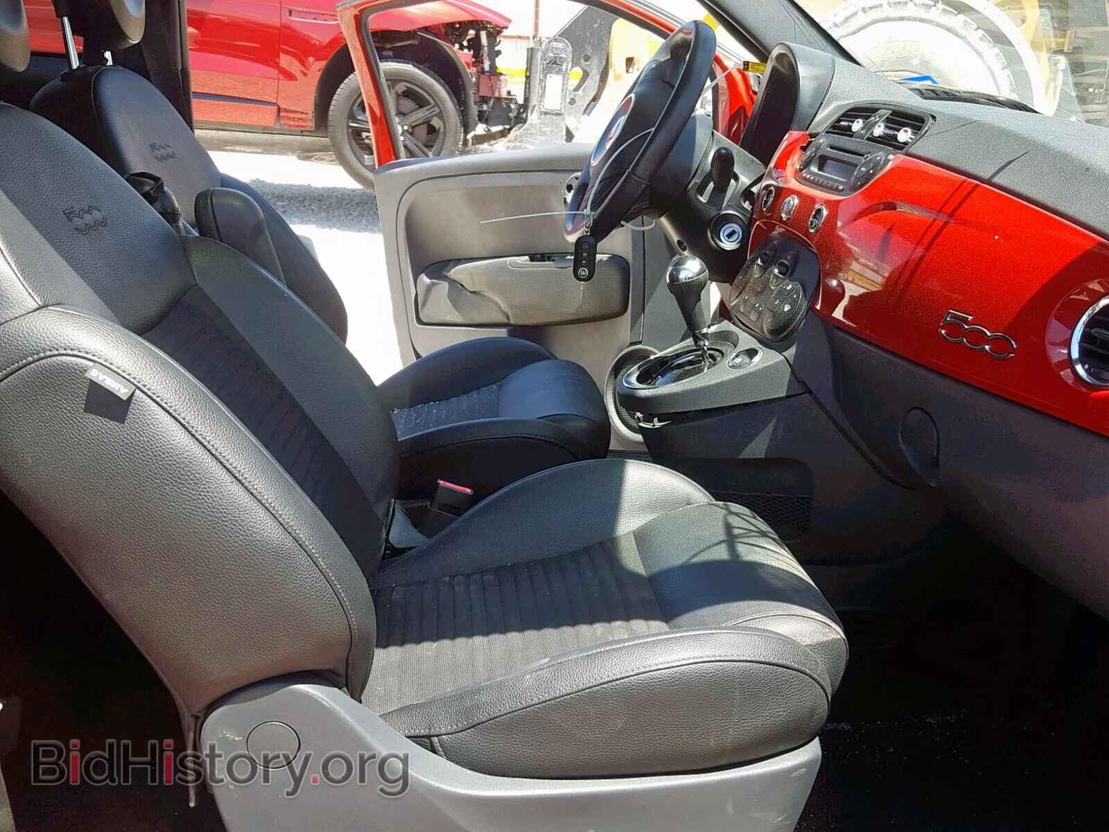 2015 FIAT 500 - VIN: 3C3CFFBR3FT623509 - Фото 5