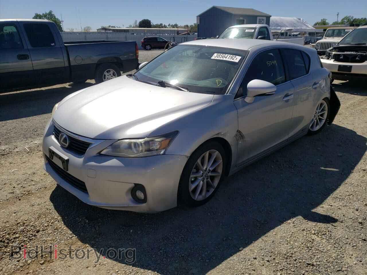 2011 LEXUS CT 200 - VIN: JTHKD5BH9B2009475 - Фото 2