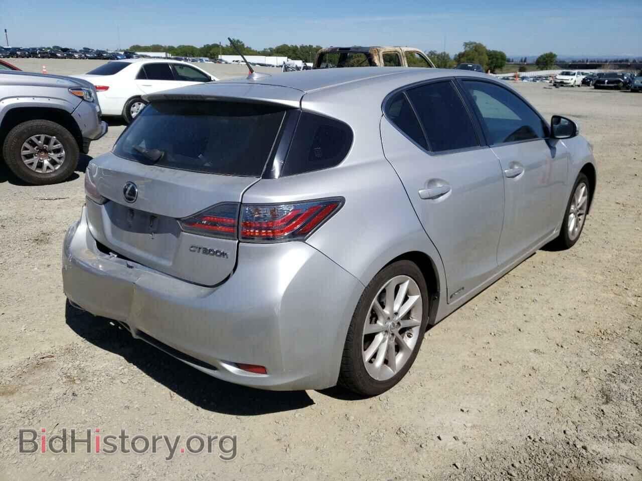 2011 LEXUS CT 200 - VIN: JTHKD5BH9B2009475 - Фото 4